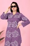 DESIGNER DELTA PRINT WORK TOP BOTTOM SET PARTY WEAR WHOLESALE PRICE ETHNIC GARMENT (25)