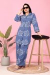DESIGNER DELTA PRINT WORK TOP BOTTOM SET PARTY WEAR WHOLESALE PRICE ETHNIC GARMENT (18)