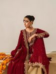 DESIGNER GEORGETTE CODING SEQUENCE AND MOTI WORK TOP PALAZZO WITH DUPATTA WEDDING WEAR WHOLESALE PRICE ETHNIC GARMENT (2)