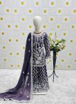 DESIGNER GEORGETTE EMBROIDERY CHAIN WORK WITH DIAMOND HAND WORK KID’S TOP PALAZZO WITH DUPATTA FESTIVE WEAR WHOLESALE PRICE ETHNIC GARMENT (5)