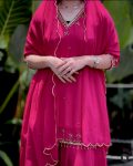 DESIGNER GEORGETTE EMBROIDERY SEQUENCE WORK TOP PALAZZO WITH DUPATTA WEDDING WEAR WHOLESALE PRICE ETHNIC GARMENT (17)