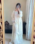 DESIGNER GEORGETTE REAL HAND STONE AND SEQUENCE EMBROIDERY WORK TOP PALAZZO WITH DUPATTA FESTIVE WEAR WHOLESALE PRICE ETHNIC GARMENT (4)