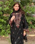 DESIGNER GEORGETTE SEQUENCE EMBROIDERY WORK KUTI PENT WITH DUPATTA FORMAL WEAR WHOLESALE PRICE ETHNIC GARMENT (7)