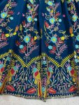 DESIGNER GEORGETTE THREAD WITH SEQUENCE WORK LEHENGA CHOLI WITH DUPATTA WEDDING WEAR WHOLESALE PRICE ETHNIC GARMENT (2)