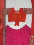 DESIGNER GEORGETTE THREAD WITH SEQUENCE WORK LEHENGA CHOLI WITH TWO DUPATTA WEDDING WEAR WHOLESALE PRICE ETHNIC GARMENT (9)