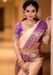 DESIGNER LICHI SILK JACQUARD WORK SAREE WITH UNSTITCHED BLOUSE BRIDAL WEAR WHOLESALE PRICE ETHNIC GARMENT (3)