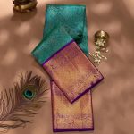 DESIGNER LICHI SILK JACQUARD WORK SAREE WITH UNSTITCHED BLOUSE PARTY WEAR WHOLESALE PRICE ETHNIC GARMENT (6)