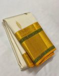 DESIGNER LICHI SILK JACQUARD WORK SAREE WITH UNSTITCHED BLOUSE WEDDING WEAR WHOLESALE PRICE ETHNIC GARMENT (6)