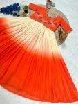 DESIGNER MUL MUL COTTON EMBROIDERY THREAD WORK GOWN FESTIVE WEAR WHOLESALE PRICE ETHNIC GARMENT (4)