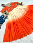 DESIGNER MUL MUL COTTON EMBROIDERY THREAD WORK GOWN FESTIVE WEAR WHOLESALE PRICE ETHNIC GARMENT (4)
