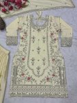 DESIGNER NATURAL CREPE SEQUENCE EMBROIDERY WORK TOP PALAZZO WITH DUPATTA FESTIVE WEAR WHOLESALE PRICE ETHNIC GARMENT (8)
