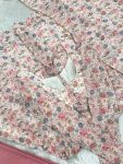 DESIGNER ORGANZA FLORAL PRINT WORK ANARKALI GOWN BOTTOM WITH DUPATTA FESTIVE WEAR WHOLESALE PRICE ETHNIC GARMENT (4)