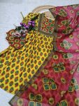 DESIGNER RAYON CODING AND EMBROIDERY WORK TOP BOTTOM WITH DUPATTA FESTIVE WEAR WHOLESALE PRICE ETHNIC GARMENT(14)