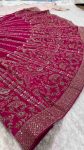 DESIGNER SLUB SILK DORI , SEQUENCE & THREAD WORK LEHENGA CHOLI WITH DUPATTA WEDDING WEAR WHOLESALE PRICE ETHNIC GARMENT (2)