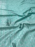 DESIGNER SOFT LICHI SILK JACQUARD WORK SAREE WITH UNSTITCHED BLOUSE WEDDING WEAR WHOLESALE PRICE ETHNIC GARMENT (6)