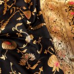 DESIGNER SOFT LICHI SILK JACQUARD WORK WITH ORIGINAL GOLD ZARI SAREE WITH UNSTITCHED BLOUSE FESTIVAL WEAR WHOLESALE PRICE ETHNIC GARMENT (25)