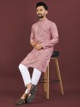 DESIGNER VISCOSE SILK EMBROIDERY SEQUENCE WORK MEN’S KURTA PAYJAMA FESTIVAL WEAR WHOLESALE PRICE ETHNIC GARMENT (11)