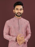 DESIGNER VISCOSE SILK EMBROIDERY SEQUENCE WORK MEN’S KURTA PAYJAMA FESTIVAL WEAR WHOLESALE PRICE ETHNIC GARMENT (11)