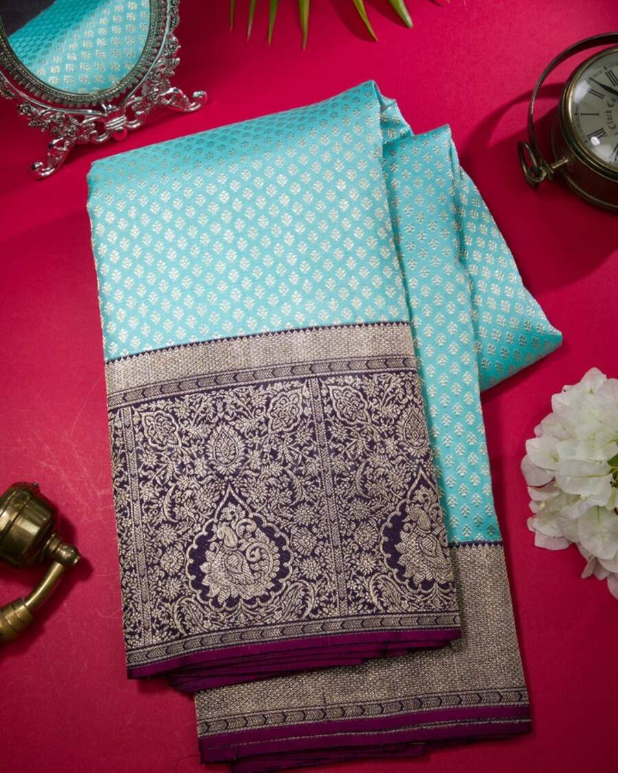 FABULOUS BANARASI SOFT SILK WEAVING WORK SAREE WITH UNSTITCHED BLOUSE WEDDING WEAR WHOLESALE PRICE ETHNIC GARMENT (4)