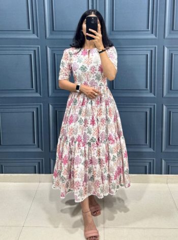 FABULOUS HAKOBA COTTON PRINTED ONE PIECE MULTI