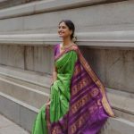 FABULOUS LICHI SILK JACQUARD WORK SAREE WITH UNSTITCHED BLOUSE DAILY WEAR WHOLESALE PRICE ETHNIC GARMENT (27)