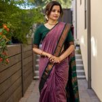 FABULOUS LICHI SILK JACQUARD WORK SAREE WITH UNSTITCHED BLOUSE DAILY WEAR WHOLESALE PRICE ETHNIC GARMENT (31)