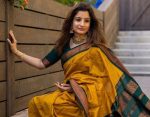 FABULOUS LICHI SILK JACQUARD WORK SAREE WITH UNSTITCHED BLOUSE DAILY WEAR WHOLESALE PRICE ETHNIC GARMENT (42)