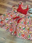 FABULOUS SILK DIGITAL PRINT KID’S TOP LEHANGA FESTIVAL WEAR WHOLESALE PRICE ETHNIC GARMENT (7)