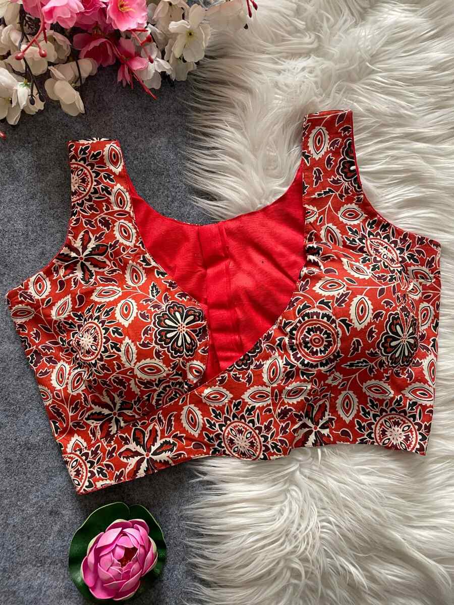 FANCY AJRAKH COTTON STITCHED BLOUSE FESTIVE WEAR WHOLESALE PRICE ETHNIC GARMENT (2)