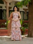 FANCY CHINON DIGITAL PRINT WITH HAND AARI WORK WITH MIRROR WORK TOP SHARARA WITH DUPATTA FESTIVE WEAR WHOLESALE PRICE ETHNIC GARMENT (4)