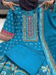 FANCY CHINON DIGITAL PRINT WITH KODI LACE WORK ANARKALI BOTTOM WITH DUPATTA FESTIVE WEAR WHOLESALE PRICE ETHNIC GARMENT (6)
