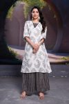 FANCY COTTON DIGITAL PRINTED KURTI PALAZZO SET CASAUL WEAR WHOLESALE PRICE ETHNIC GARMENT (2)