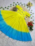 FANCY COTTON PADDING WITH HAND WORK ONE PIECE DRESS PARTY WEAR WHOLESALE PRICE ETHNIC GARMENT (3)