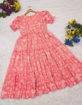 FANCY COTTON PRINTED WORK ONE PIECE DAILY WEAR WHOLESALE PRICE ETHNIC GARMENT (5)