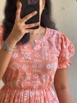 FANCY COTTON PRINTED WORK ONE PIECE DAILY WEAR WHOLESALE PRICE ETHNIC GARMENT (5)