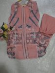 FANCY GEORGETTE DIGITAL PRINT WORK TOP BOTTOM SET OFFICE WEAR WHOLESALE PRICE ETHNIC GARMENT (4)