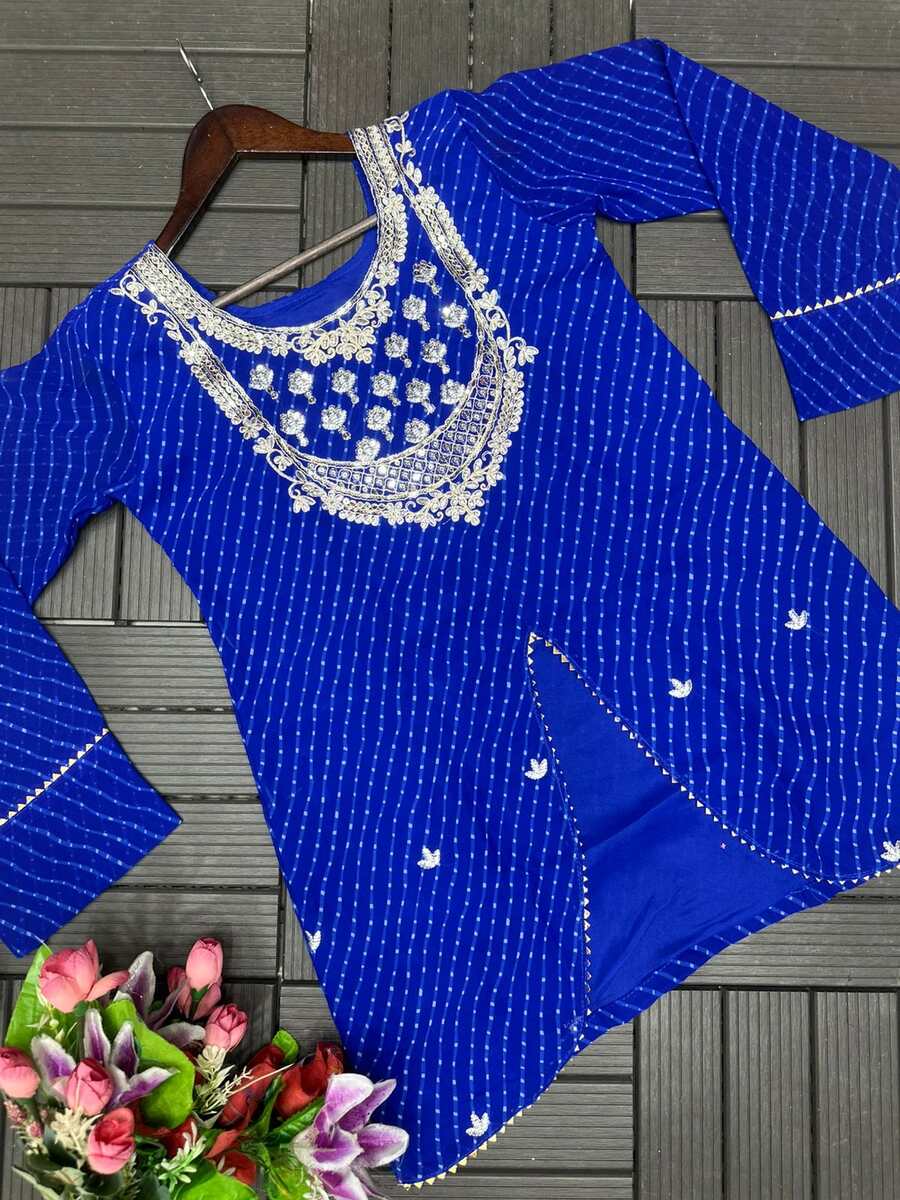 FANCY GEORGETTE EMBROIDERY CODING WORK WITH DIGITAL PRINT WORK TOP LEHENGA WITH DUPATTA FESTIVE WEAR WHOLESALE PRICE ETHNIC GARMENT (14)