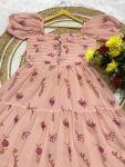 FANCY GEORGETTE FLORAL PRINTED ONE PIECE DAILY WEAR WHOLESALE PRICE ETHNIC GARMENT (4)