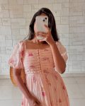 FANCY GEORGETTE FLORAL PRINTED ONE PIECE DAILY WEAR WHOLESALE PRICE ETHNIC GARMENT (4)