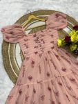FANCY GEORGETTE FLORAL PRINTED ONE PIECE DAILY WEAR WHOLESALE PRICE ETHNIC GARMENT (4)