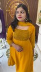 FANCY GEORGETTE HAND WORK TOP WITH DUPATTA FESTIVE WEAR WHOLESALE PRICE ETHNIC GARMENT (8)