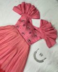 FANCY MUL COTTON HAND WORK GOWN FESTIVE WEAR WHOLESALE PRICE ETHNIC GARMENT (9)