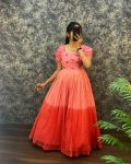 FANCY MUL COTTON HAND WORK GOWN FESTIVE WEAR WHOLESALE PRICE ETHNIC GARMENT (9)