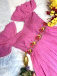 FANCY MUL MUL COTTON HANDWORK ONE PIECE PARTY WEAR WHOLESALE PRICE ETHNIC GARMENT (5)