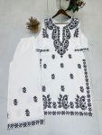 FANCY MUSLIN EMBROIDERY WORK KURTI PALAZZO SET CASAUL WEAR WHOLESALE PRICE ETHNIC GARMENT (2)