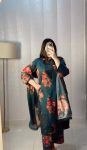 FANCY NATURAL CREPE DIGITAL PRINT WORK AND EMBROIDERY WORK TOP PALAZZO WITH DUPATTA FESTIVE WEAR WHOLESALE PRICE ETHNIC GARMENT (2)