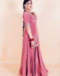 FANCY NATURAL CREPE EMBROIDERY SEQUENCE WORK TOP PALAZZO WITH DUPATTA PARTY WEAR WHOLESALE PRICE ETHNIC GARMENT (2)