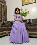 FANCY SILK HAND WORK KID’S GOWN PARTY WEAR WHOLESALE PRICE ETHNIC GARMENT (8)
