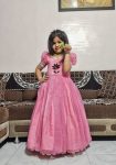 FANCY SILK HAND WORK KID’S GOWN PARTY WEAR WHOLESALE PRICE ETHNIC GARMENT (4)