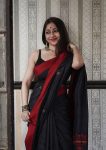 FASHINOABLE LILAN CLAB WEAVING WORK SAREE WITH UNSTITCHED BLOUSE OFFICE WEAR WHOLESALE PRICE ETHNIC GARMENT (4)